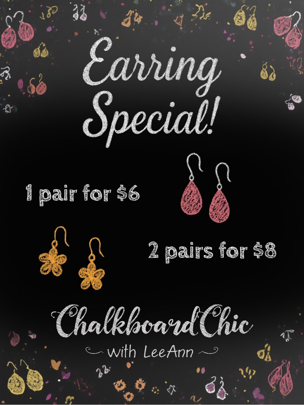 EARRING SPECIAL!